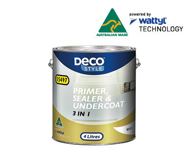 3 in 1 Primer, Sealer and Undercoat 4L