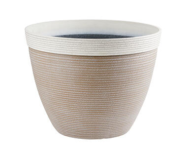 Decorative Ribbed Planter 38cm