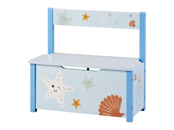 Kids' storage bench