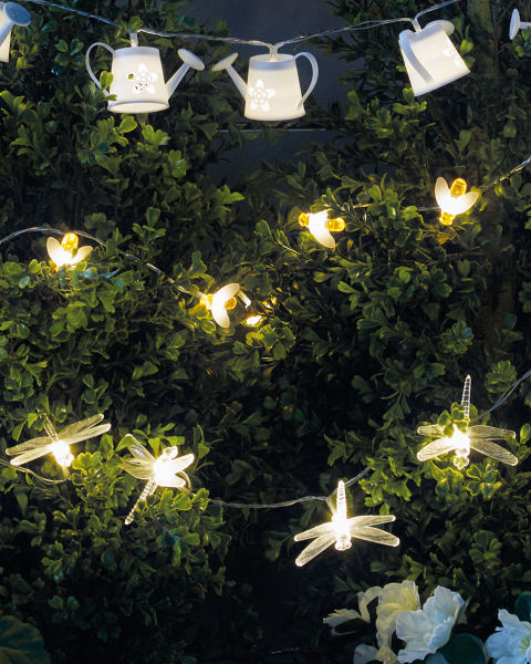 25 LED Bees Garden Lights