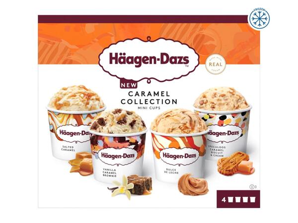 Haagen Dazs Caramel Collection Mini Cups