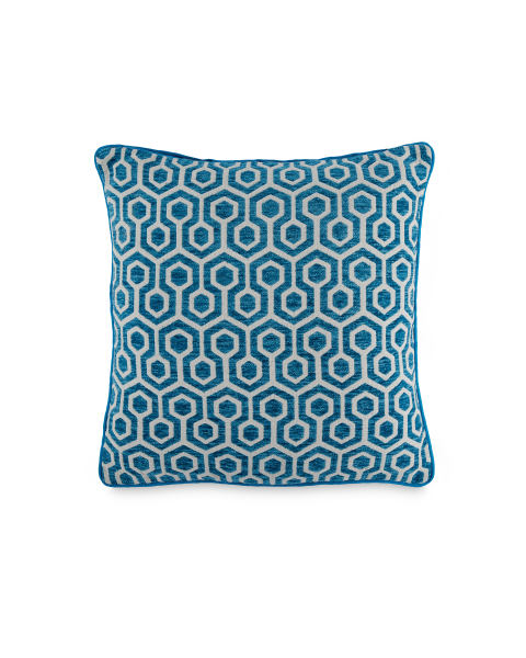 Blue Aztec Decorative Cushion