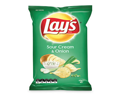 Lays Chips Sour Cream & Onion 175g