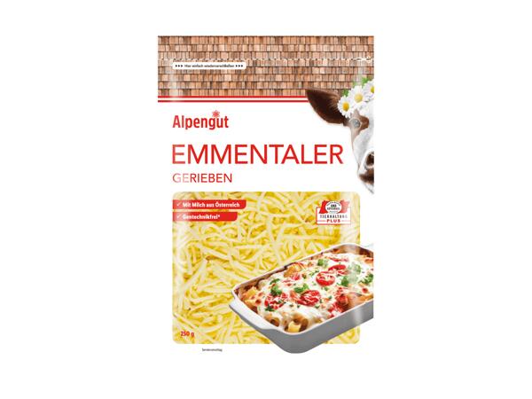 Emmentaler gerieben