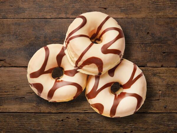 Donut zebrato