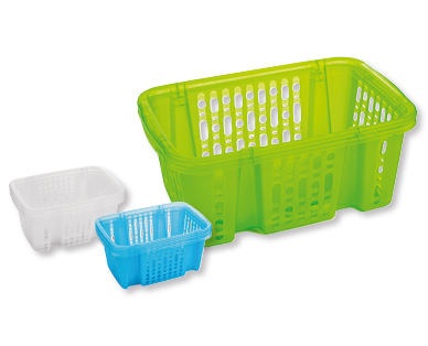 Lot de paniers empilables EASY HOME(R)