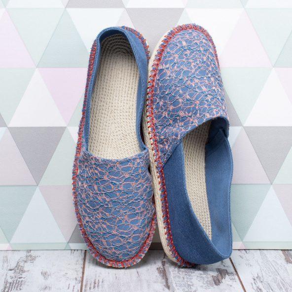 Espadrilles sko