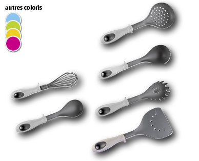 Ustensiles de cuisine avec fonction support CROFTON(R)
