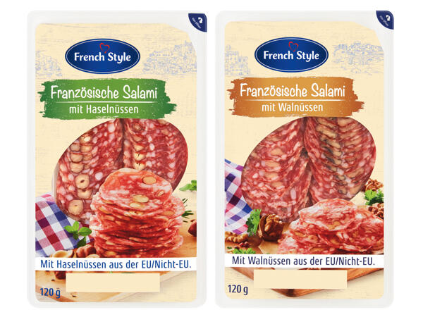 Salami in Scheiben