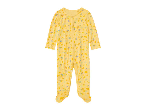 Lupilu Baby Sleepsuit - 3 pack