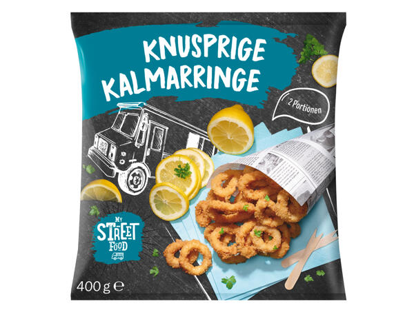 Knusprige Kalmarringe
