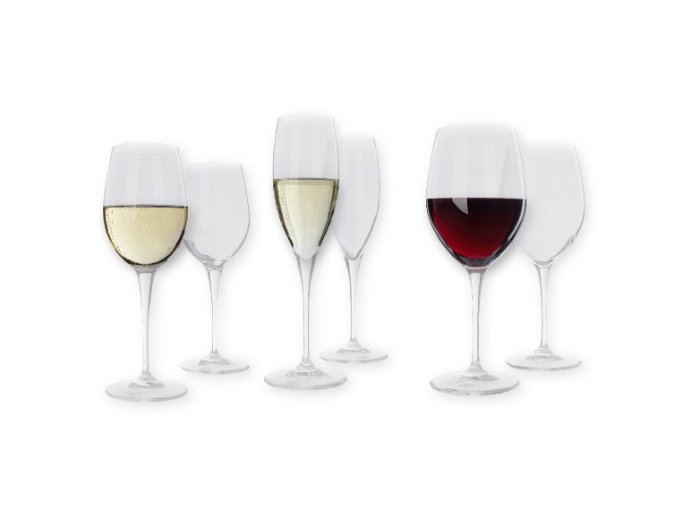 ERNESTO(R) Red Wine Glasses/White Wine Glasses/Champagne Flutes