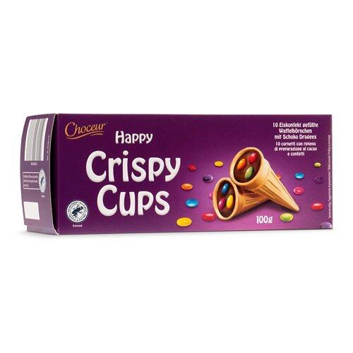 CHOCEUR Happy Crispy Cups, Linsen
