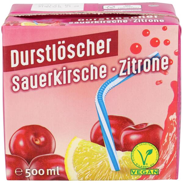 Durstlöscher Sauerkirsche - Zitrone