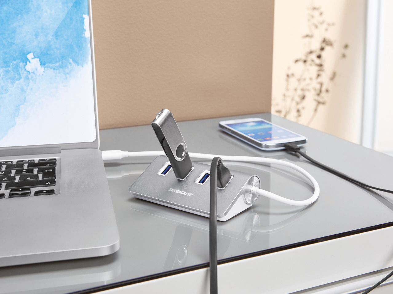 SILVERCREST(R) USB-hub