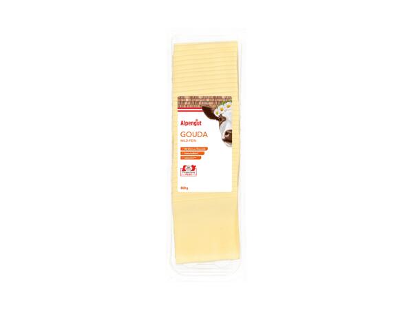 Gouda in Scheiben