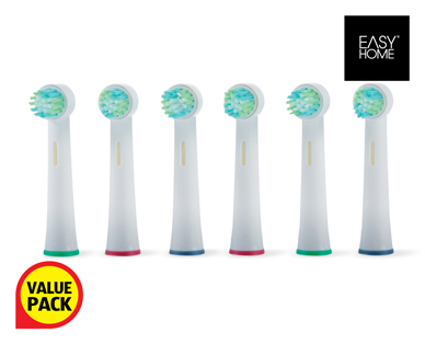 REPLACEMENT TOOTHBRUSHES 6PK