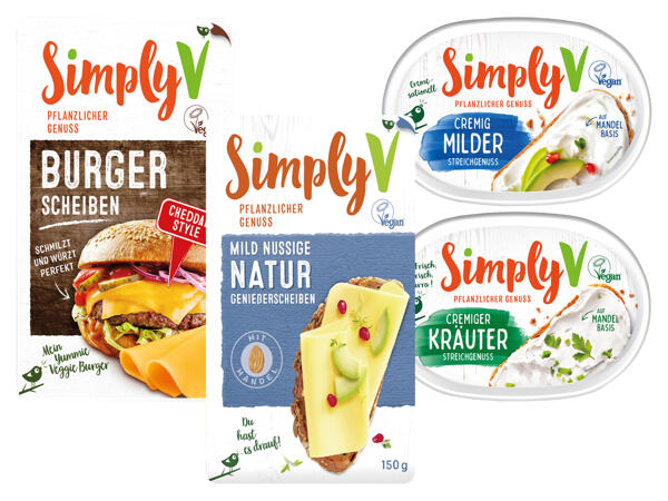 Simply V Veganer Streichgenuss oder Genießerscheiben