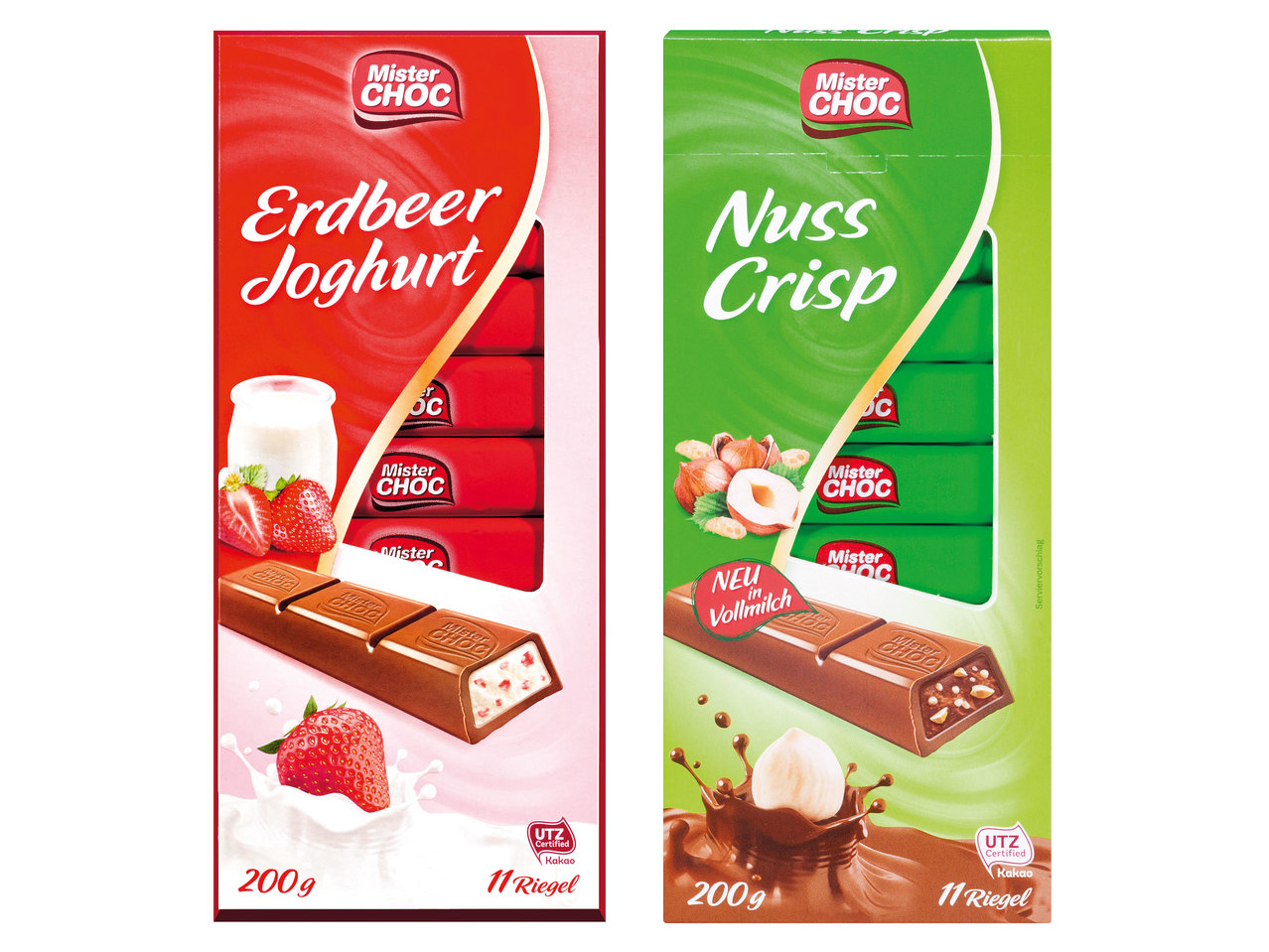 MISTER CHOC Schokoladenstäbchen