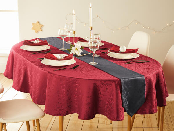 Jacquard-Tischdecke, 2-teilig