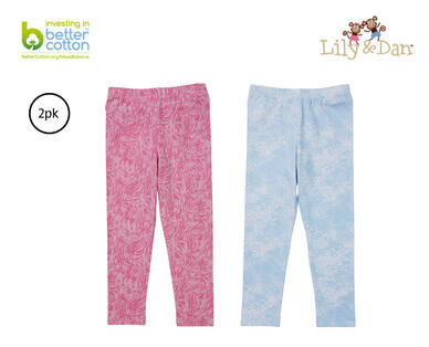 Children's Leggings 2pk