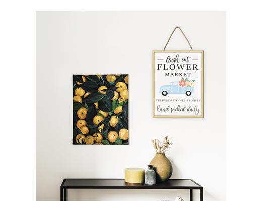Huntington Home 
 Spring Reversible Wall Sign
