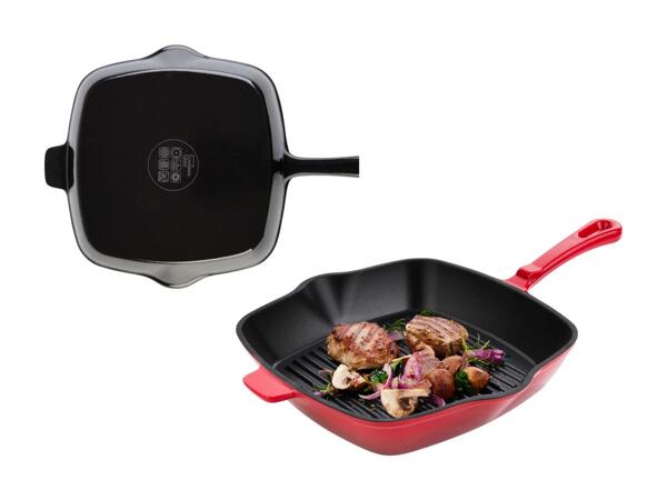 Poêle à griller en fonte