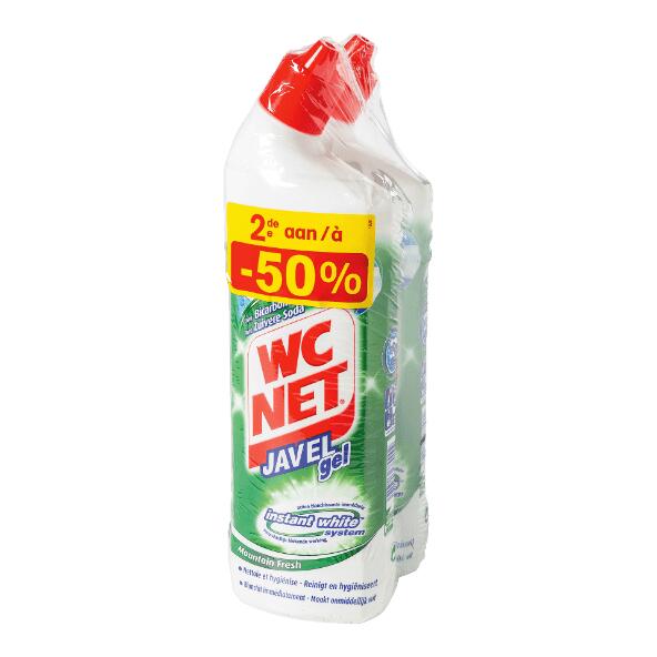 WC NET(R) 				Gel met javel, 2 st.