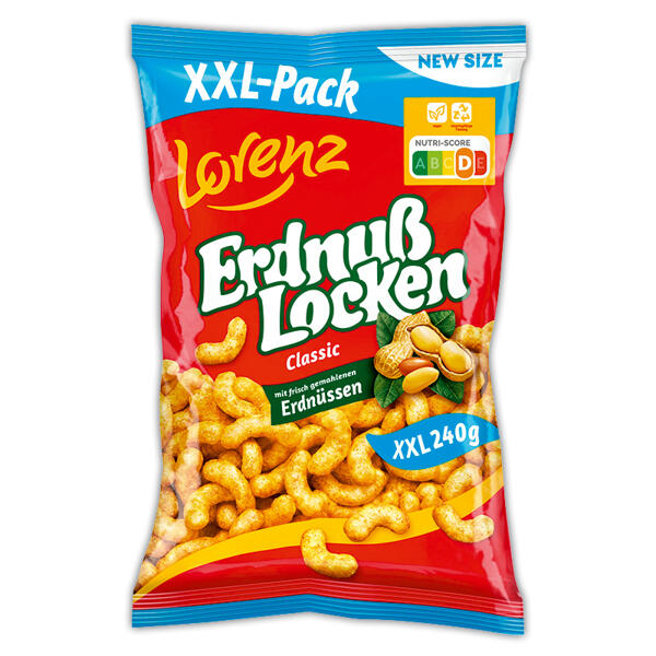 Erdnuss Locken XXL