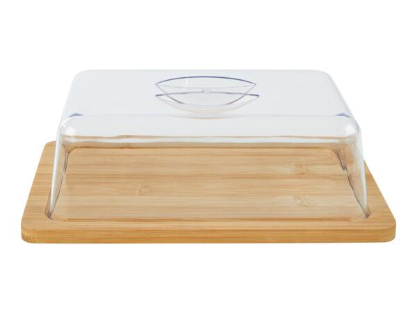 Livarno Home Bamboo Cheese Board - 2 Piece Set