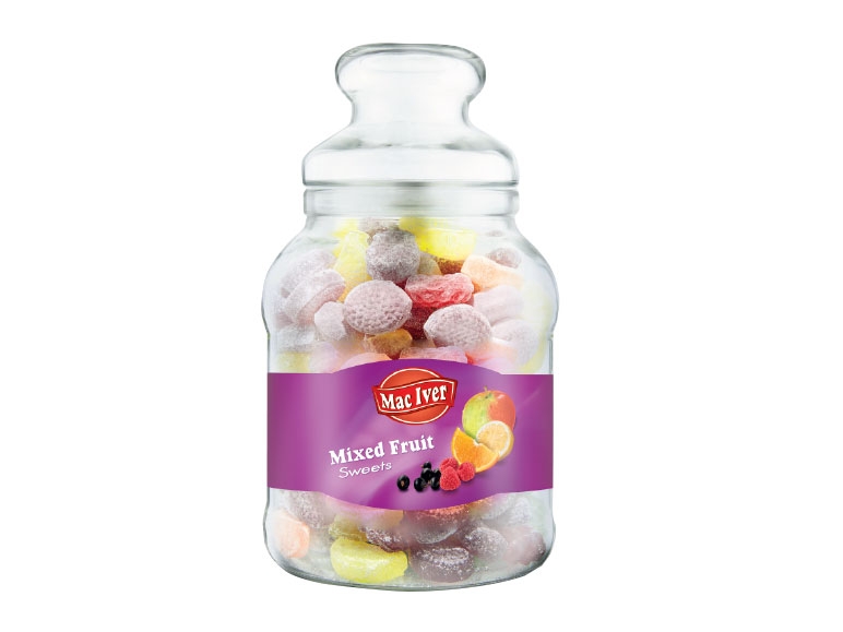 Fruchtbonbons im Glas