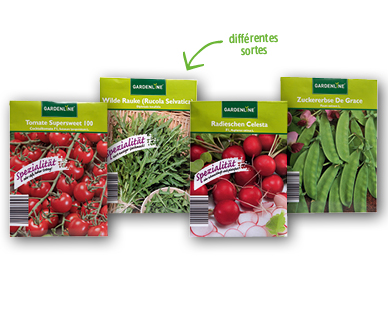 Graines de légumes GARDENLINE(R)