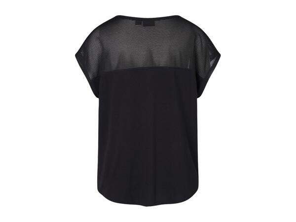CRIVIT Ladies' Black Premium Sports Top
