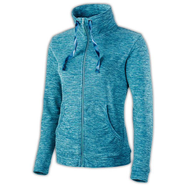 Mikrofleece- Jacke "Space Dyed"