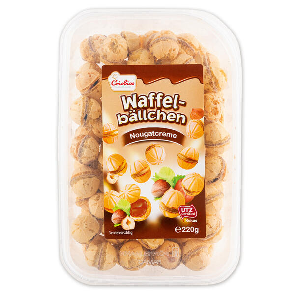 Waffelbällchen