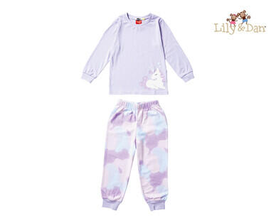 Children's Knit Flannelette PJ Set - Sizes 3-7 