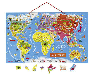 PUZZLE MAGNÉTIQUE DU MONDE