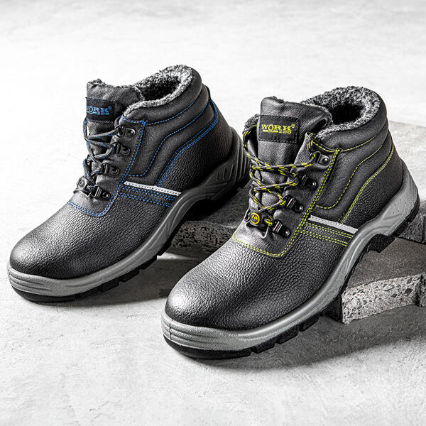S3 Winter-Leder-Sicherheitsstiefel