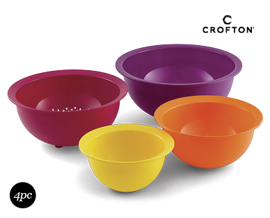Bowl Set With Colander 4pc
