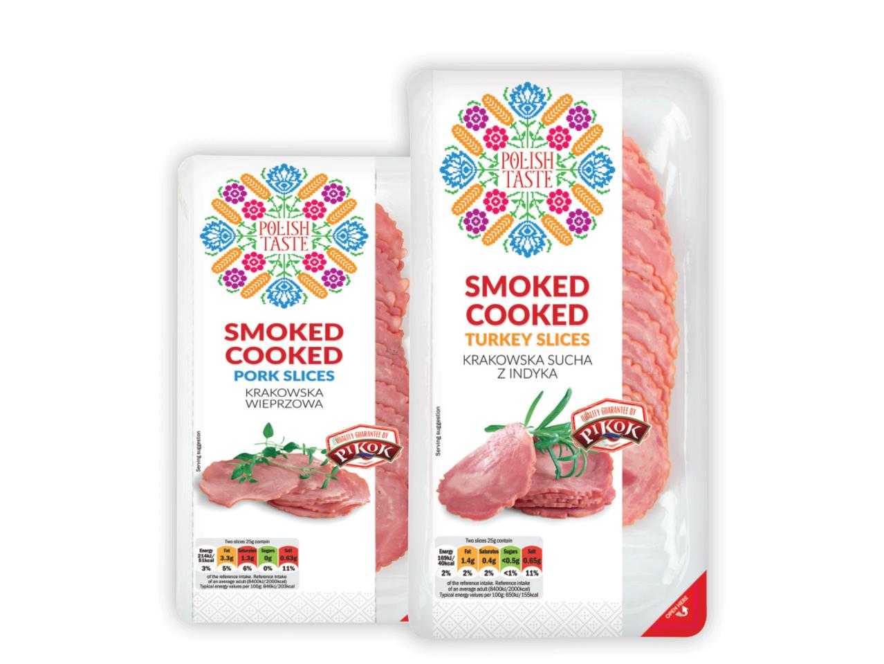 Dried Krakow Style Sausage Slices