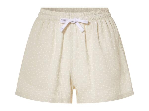 Esmara Ladies' Muslin Short Pyjamas - Beige