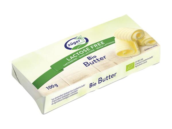 Beurre sans lactose bio Züger