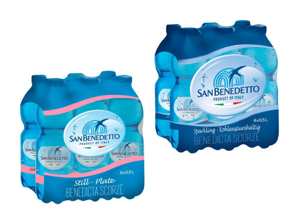 Eau minérale San Benedetto