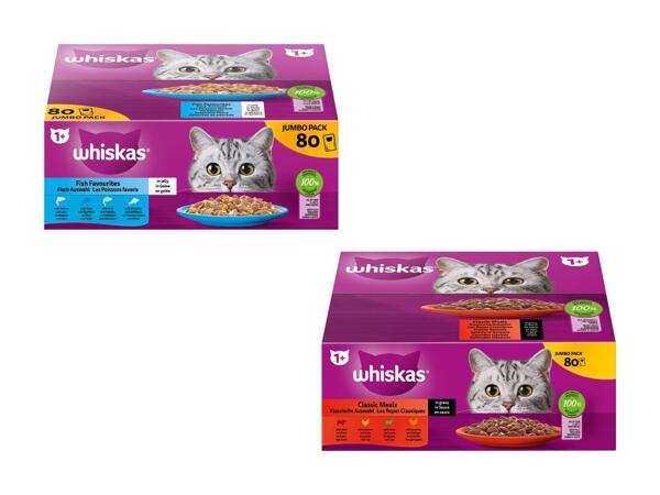 Nourriture humide pour chat Whiskas