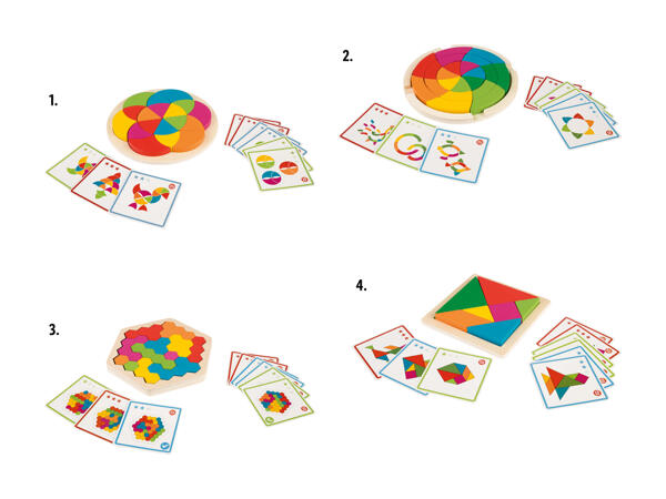 Puzzles arc-en-ciel