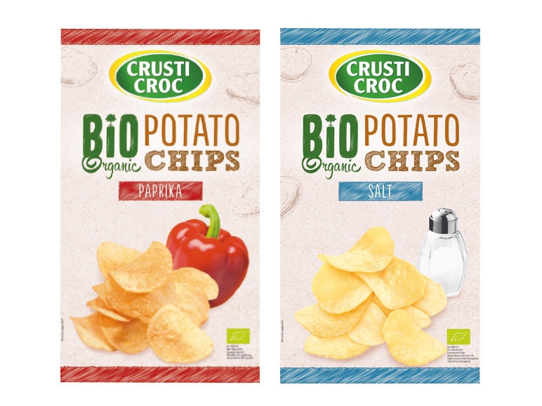 CRUSTI CROC Bio-Kartoffelchips