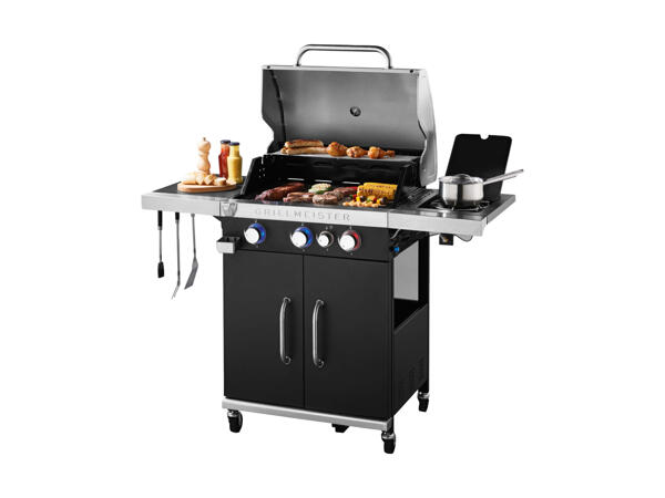 Carrello barbecue a gas