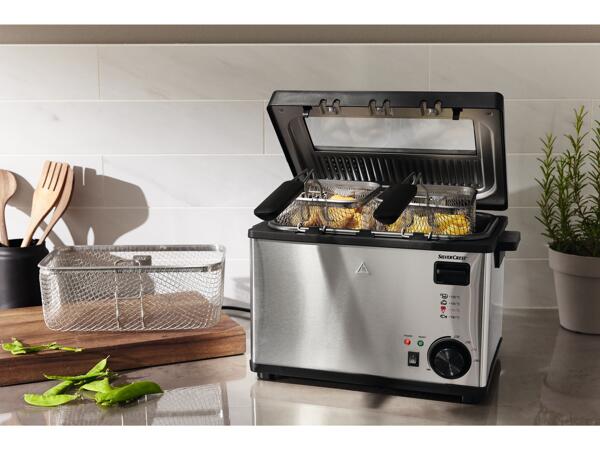 2000W Stainless Steel Deep Fat Fryer