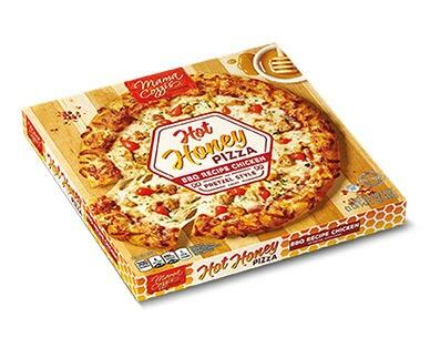 Mama Cozzi's Pizza Kitchen 
 Hot Honey Pepperoni or Chicken Pizza with Pretzel Crust