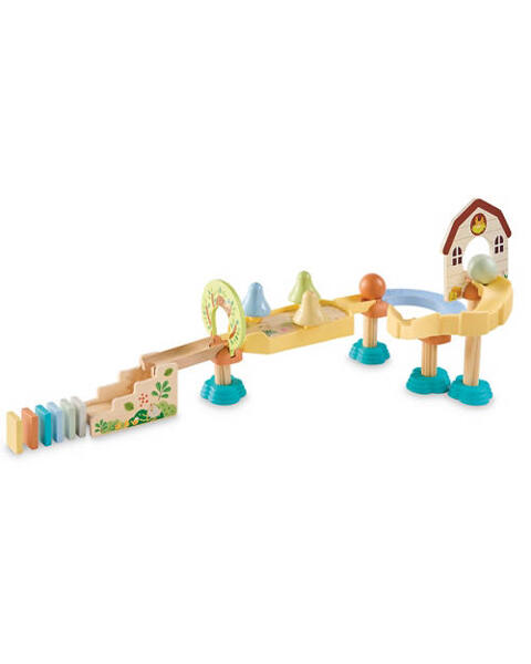 Wooden Marble Run